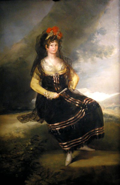 The Countess of Fernán Núñez by Francisco de Goya